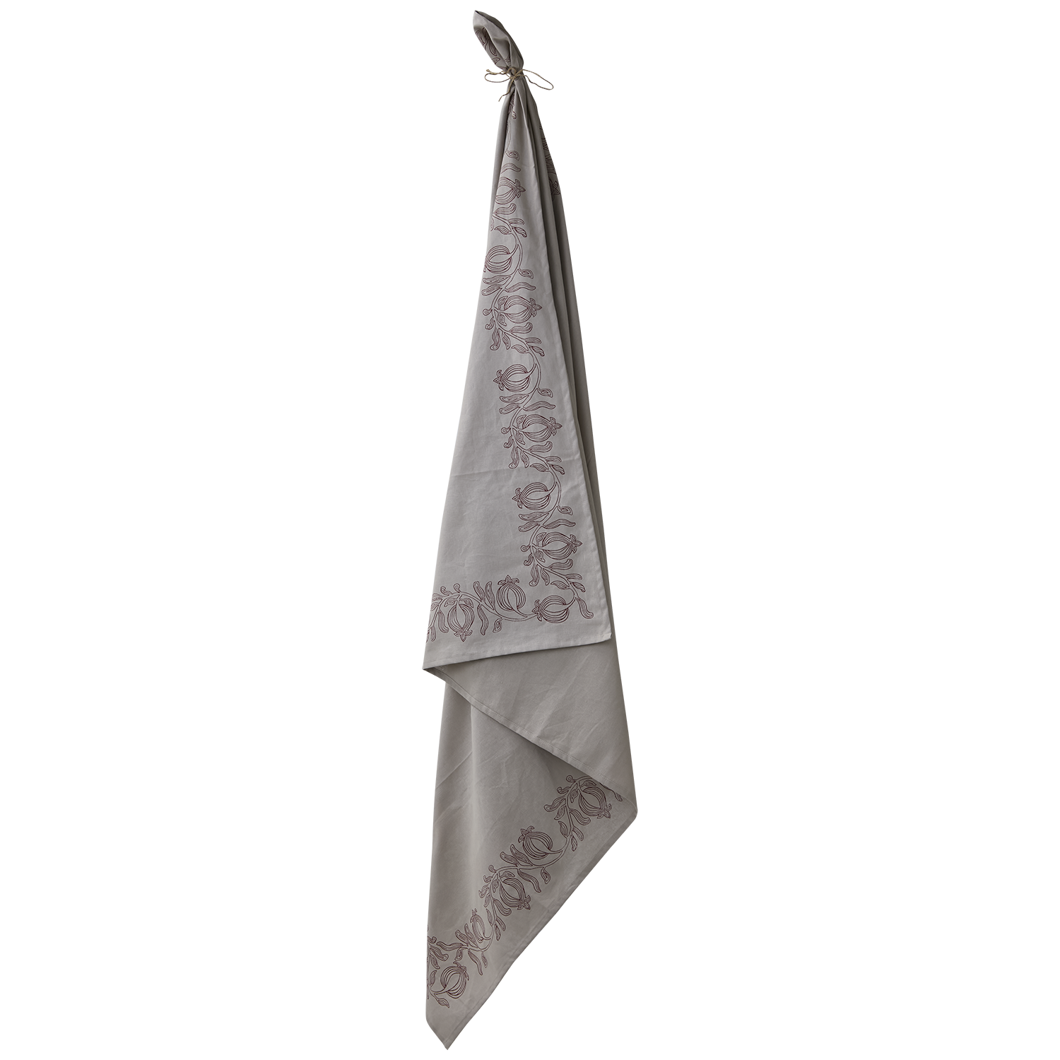 Affari of Sweden FLISA Bordsduk, Natur/burgundy