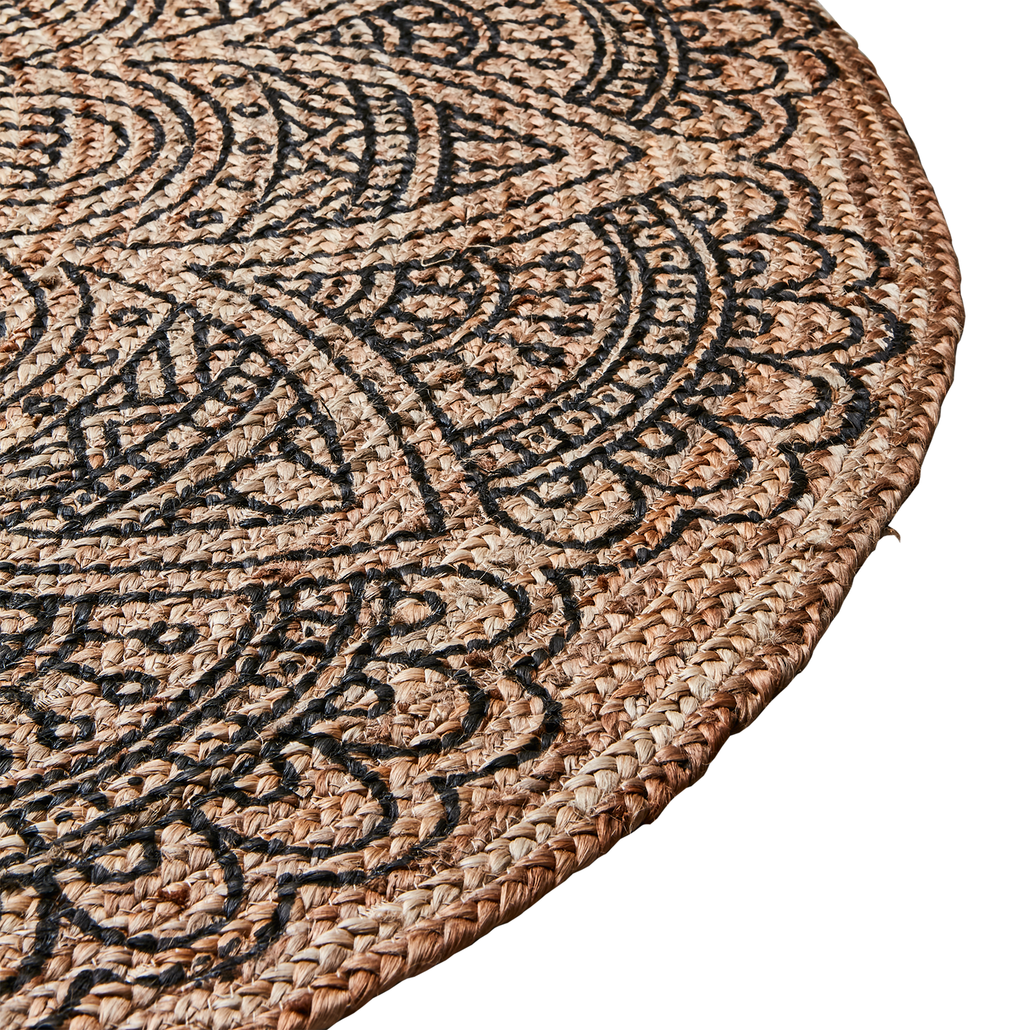 Affari of Sweden JUNI Matta S, Svart/natur