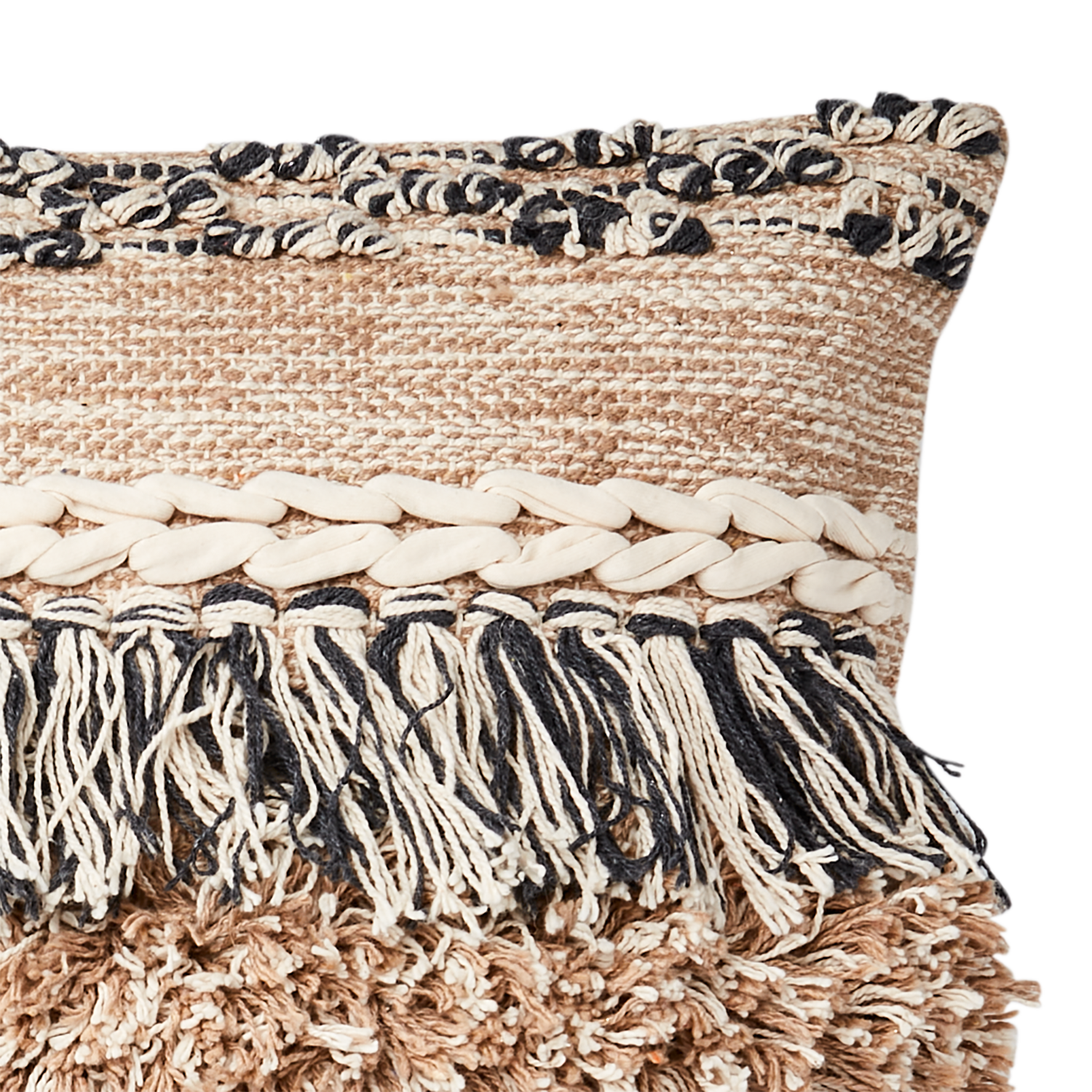 Affari of Sweden MINNA Kuddfodral, Beige/grå/elfenben