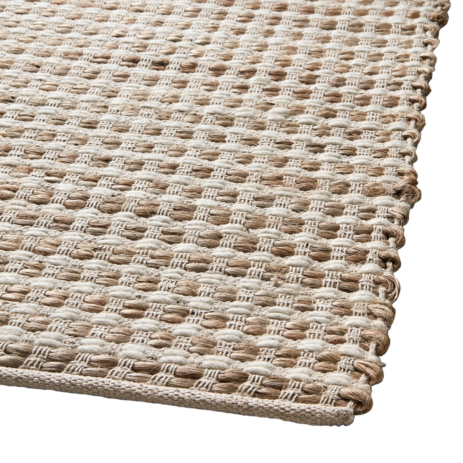 Affari of Sweden VENDELA Matta XL, Beige/elfenben
