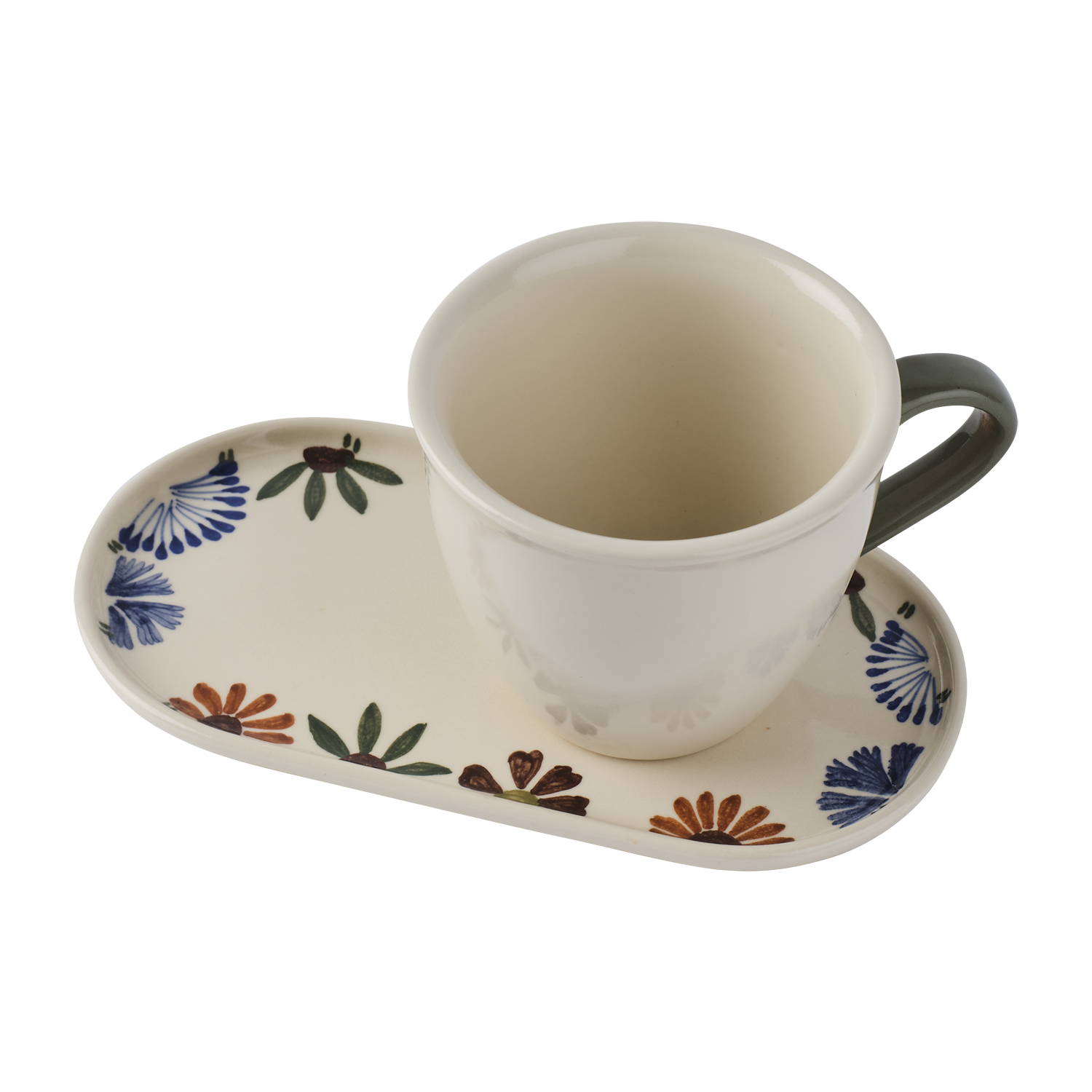 Affari of Sweden ANNABELLE Kopp och tallrik, Flerfärgad