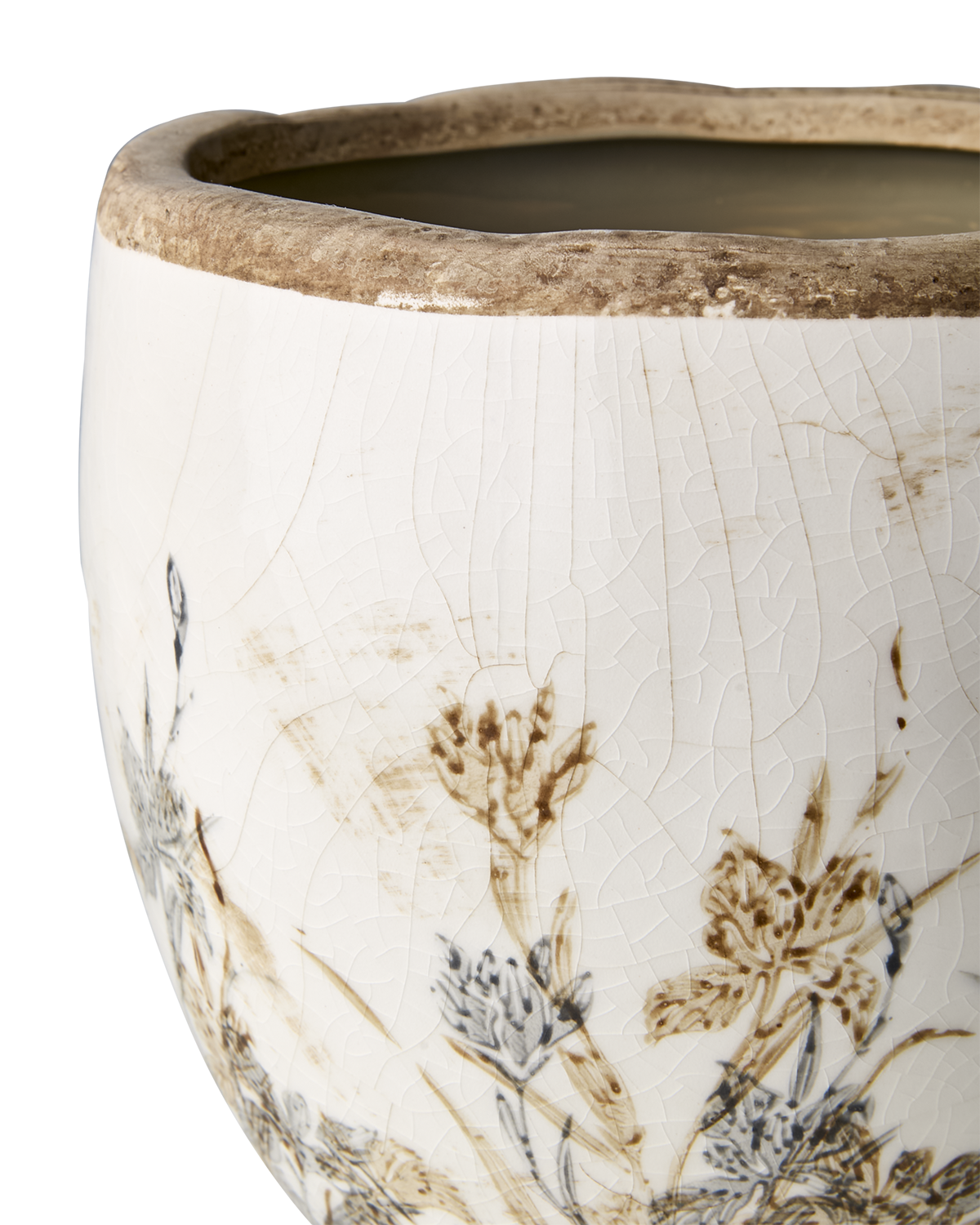 Affari of Sweden TUVA Kruka, Vit/lila/beige