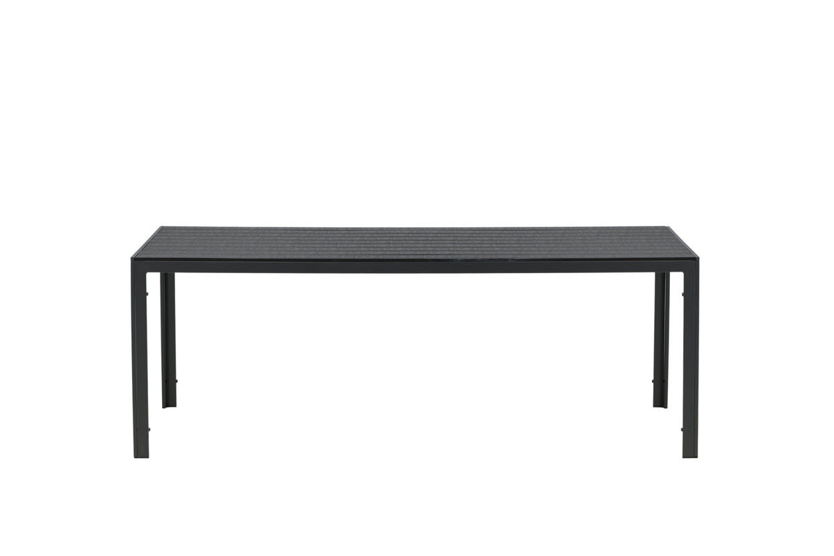 Venture Design Break Rektangulära Matbord 205 x 90 Svart