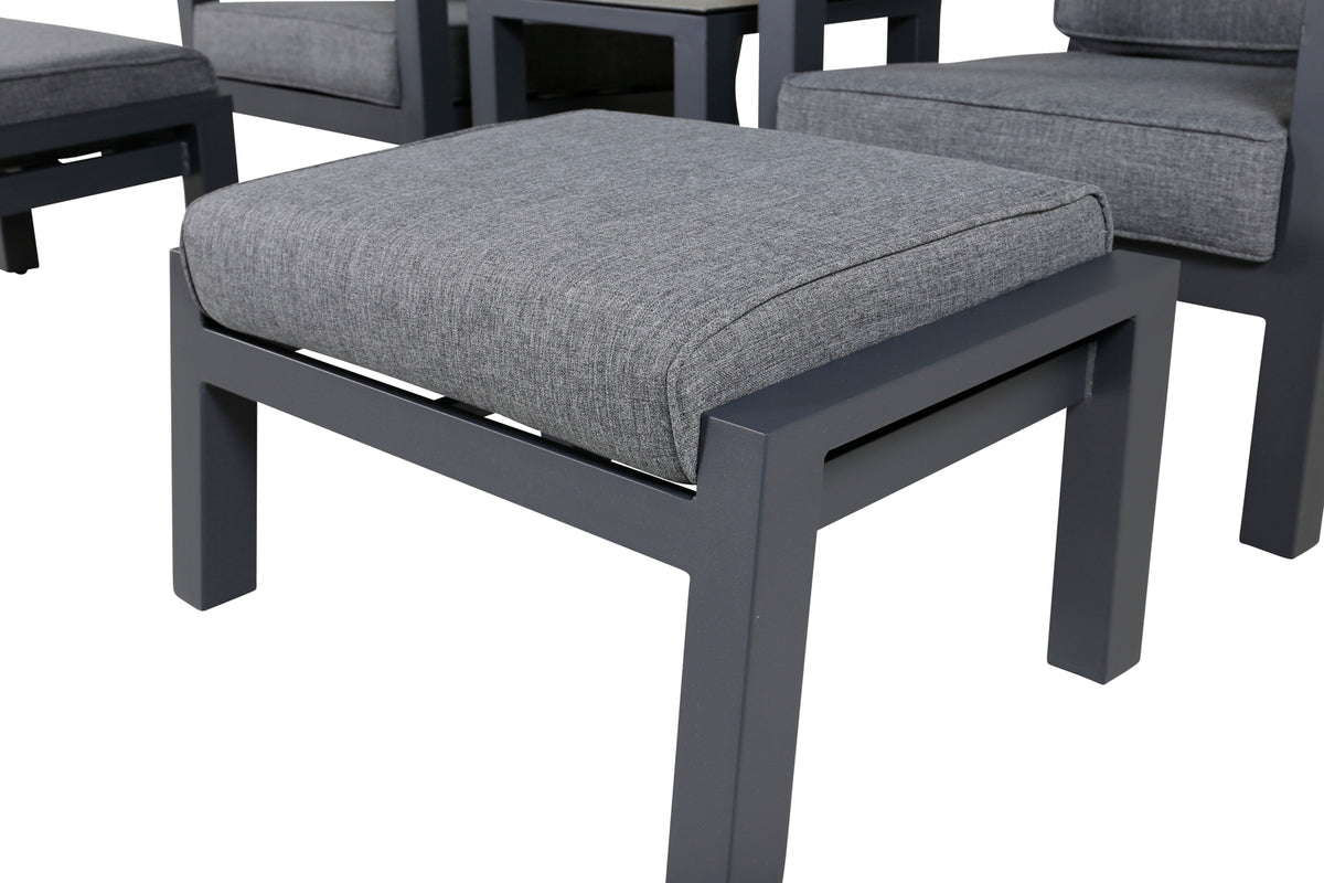 Venture Design Barcelona Lounge Set Svart