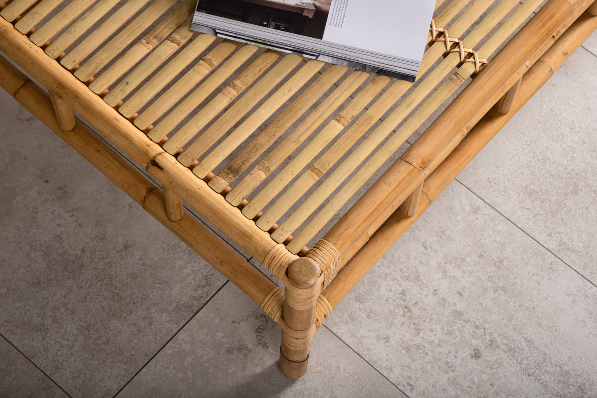Venture Design Cane Soffbord 120 x 70 Natur