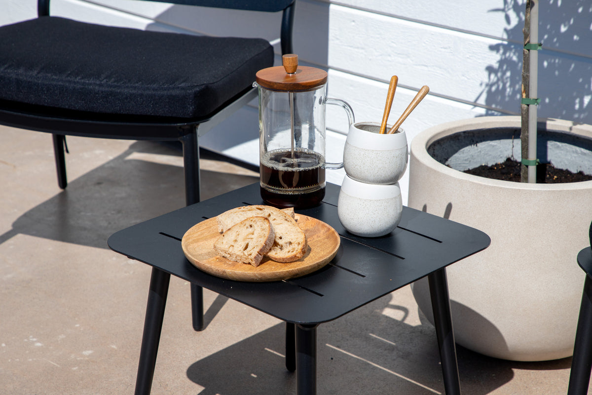 Venture Design Lina Sidobord 40 x 40 Svart