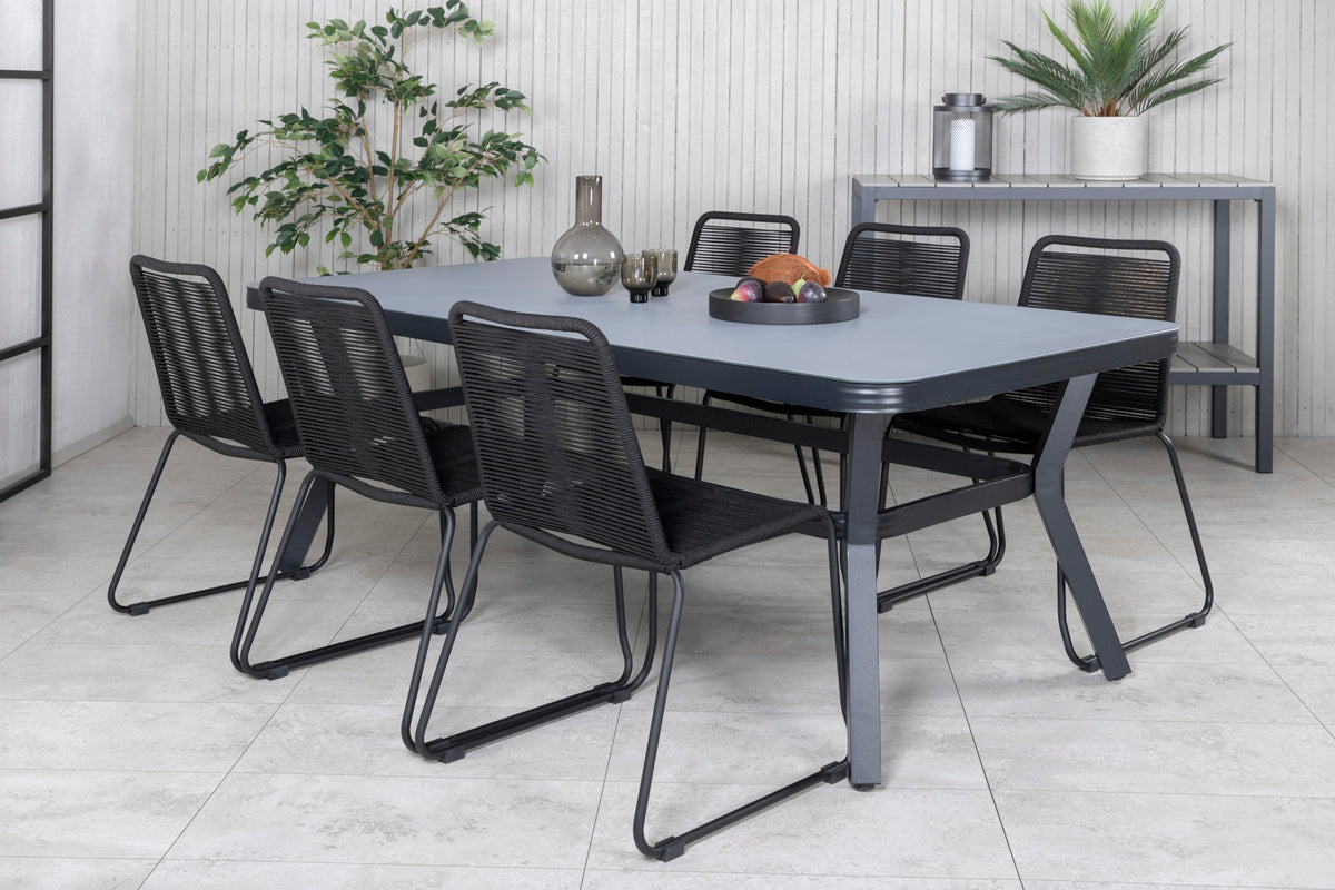 Venture Design Virya Rektangulära Matbord 200 x 100 Svart