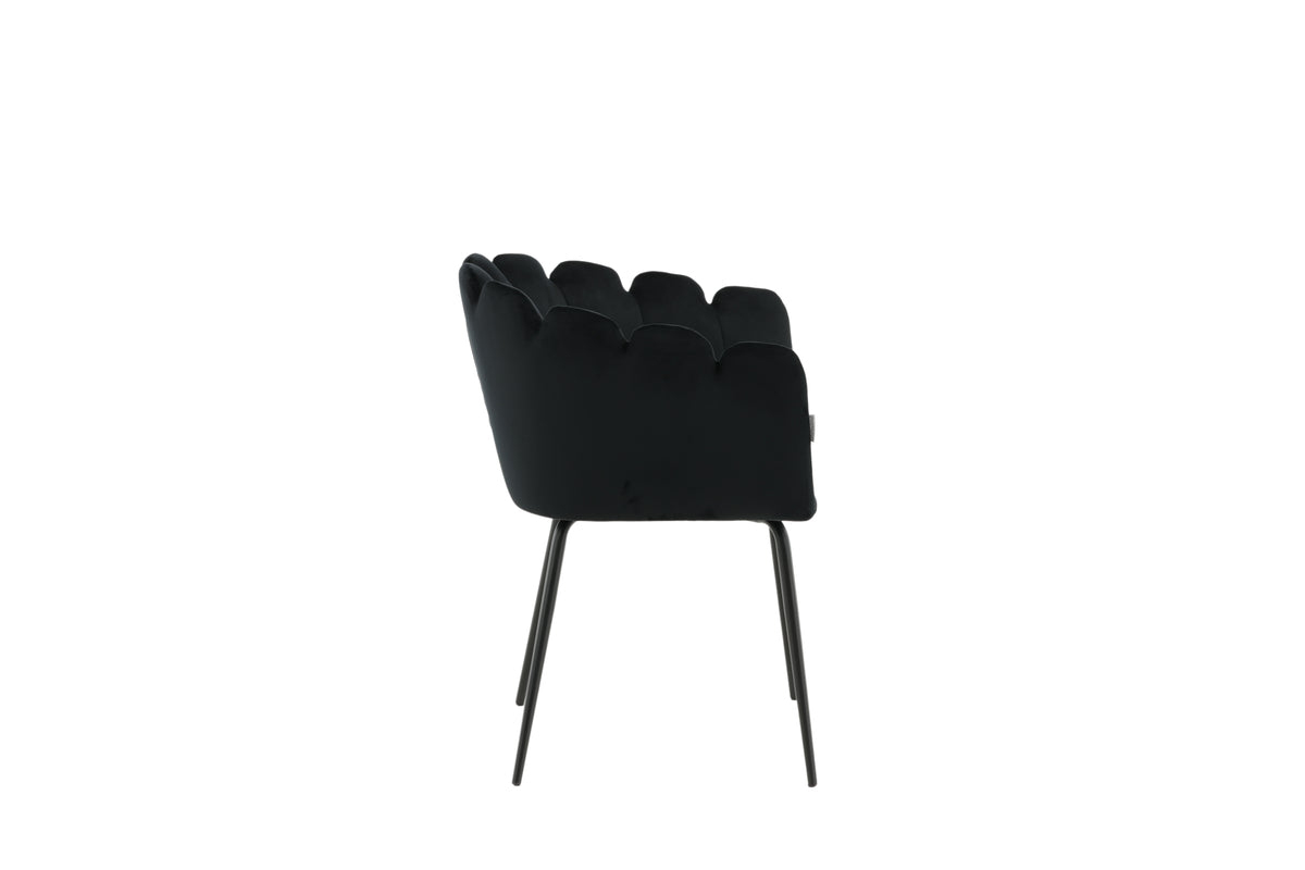 Venture Design Limhamn Matstolar Svart