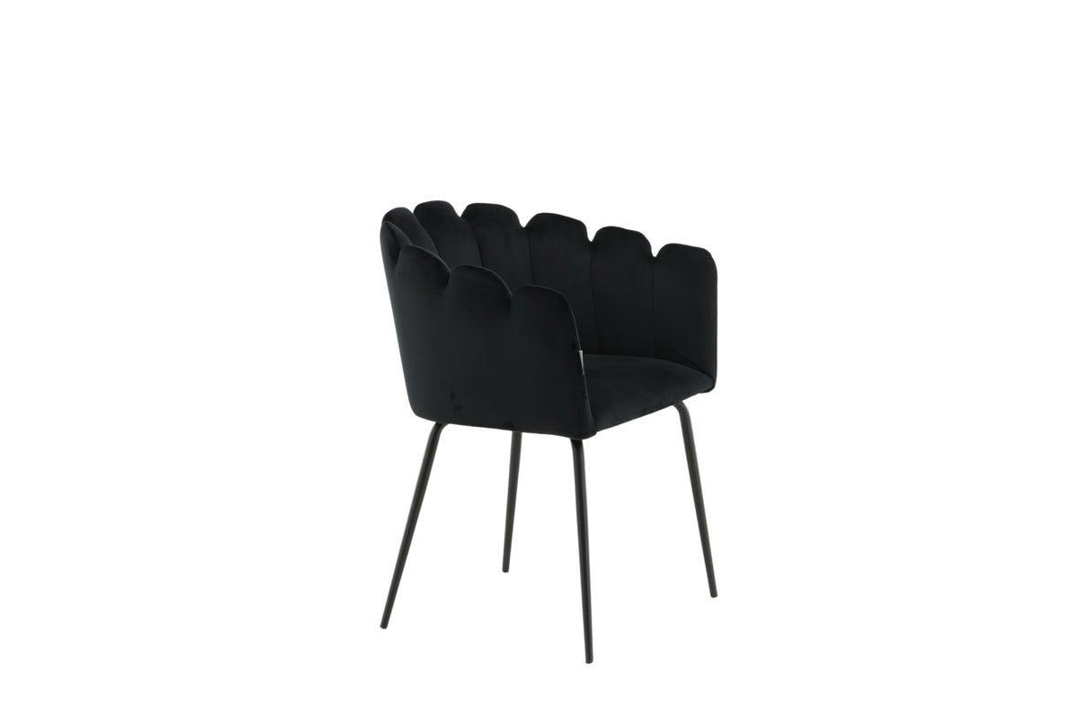 Venture Design Limhamn Matstolar Svart