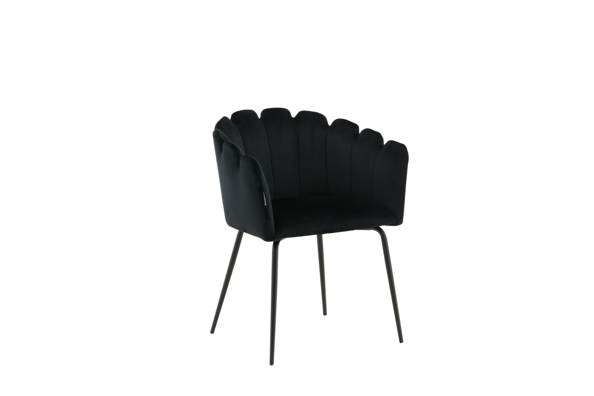 Venture Design Limhamn Matstolar Svart