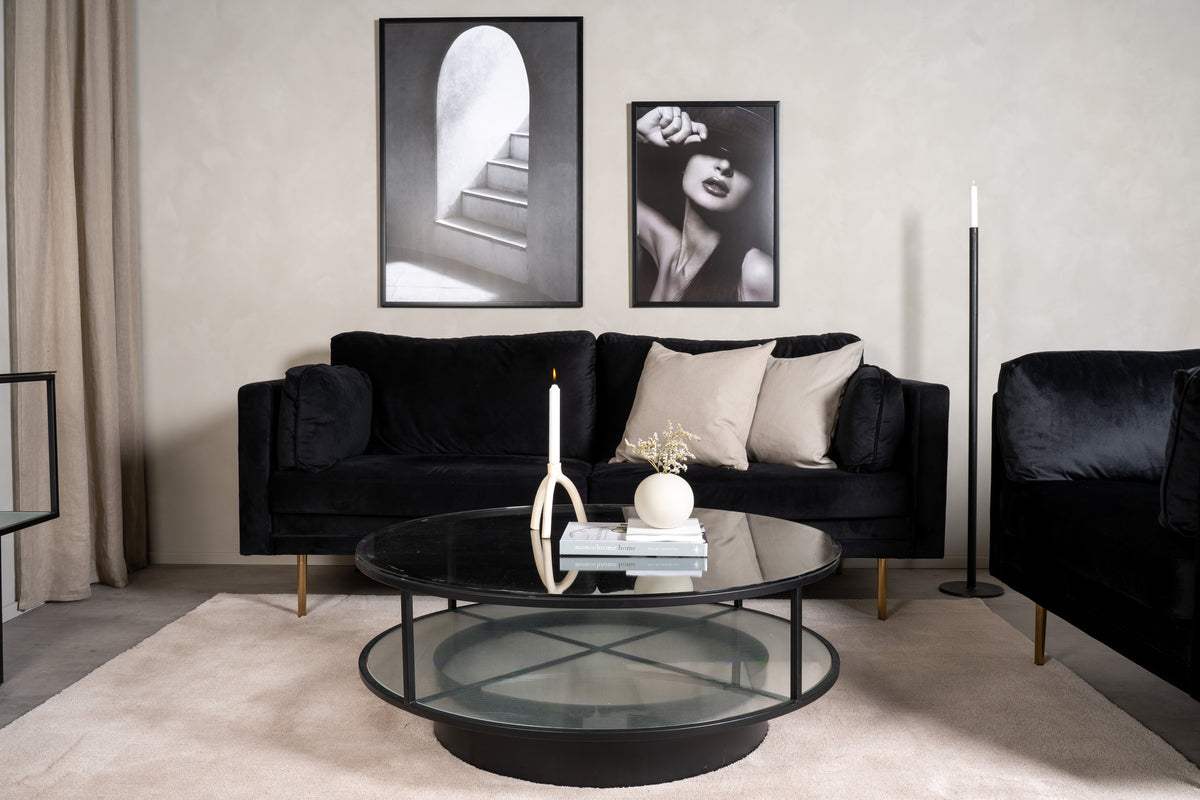 Venture Design Falsterbo Soffbord ⌀100 Svart