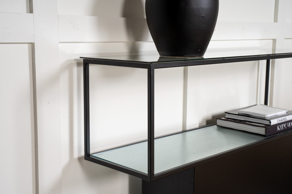 Venture Design Maglehem Sidobord 130 x 35 Svart