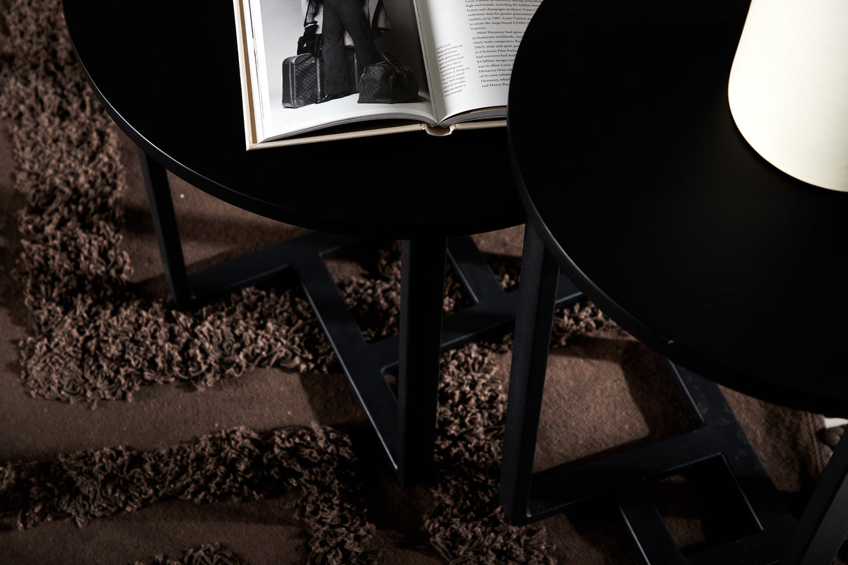Venture Design Lawton Soffbord ⌀40 Svart