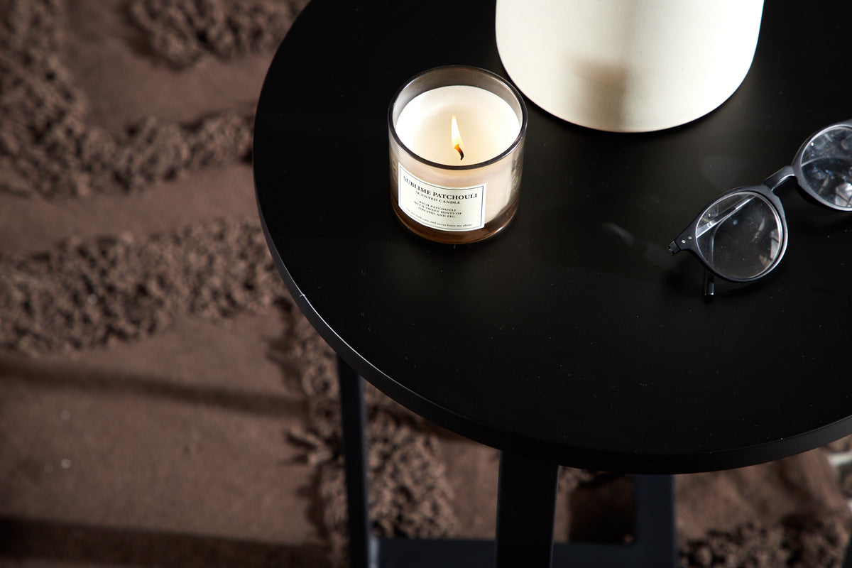 Venture Design Lawton Soffbord ⌀40 Svart