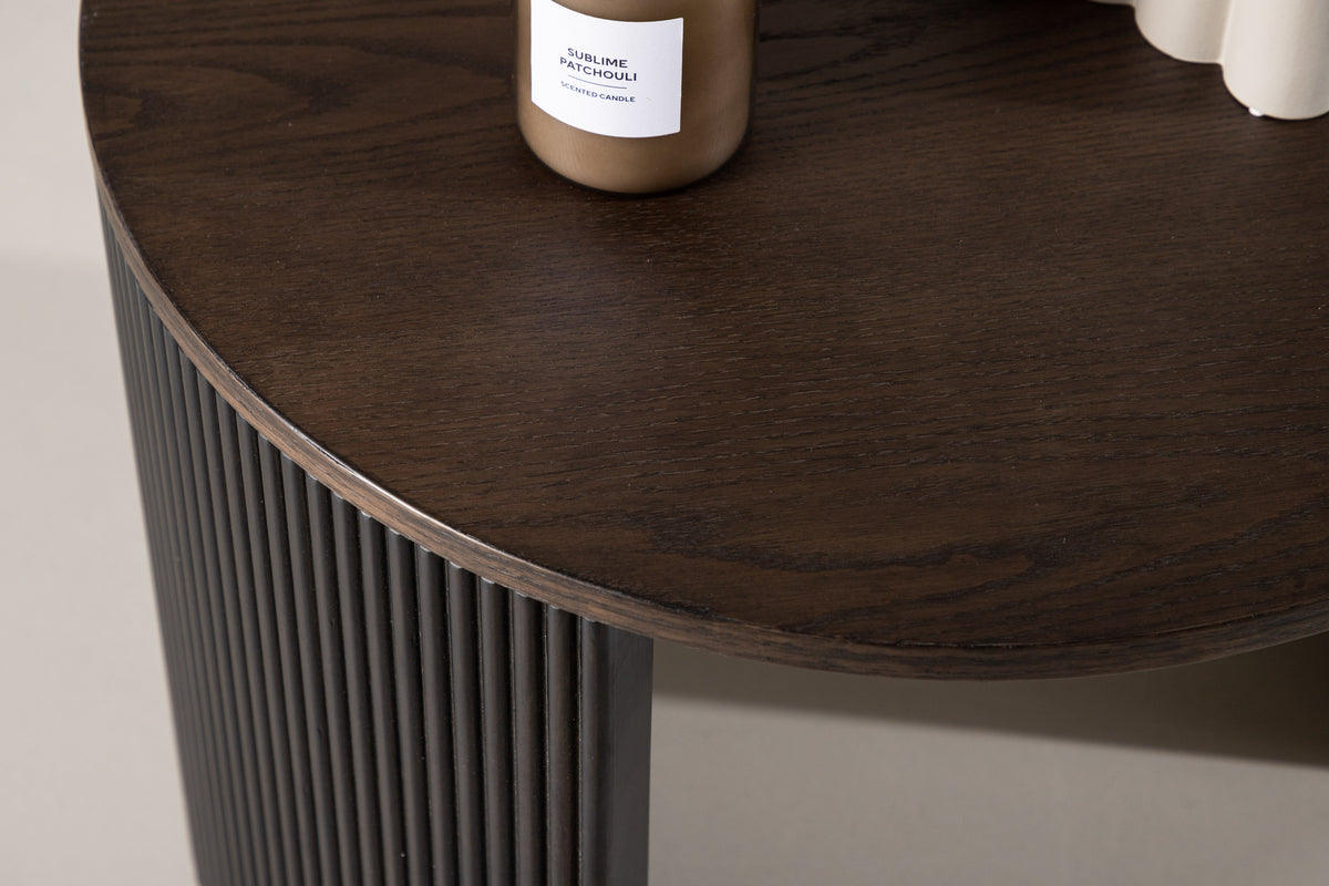 Venture Design Bristol Soffbord ⌀60 Mocka