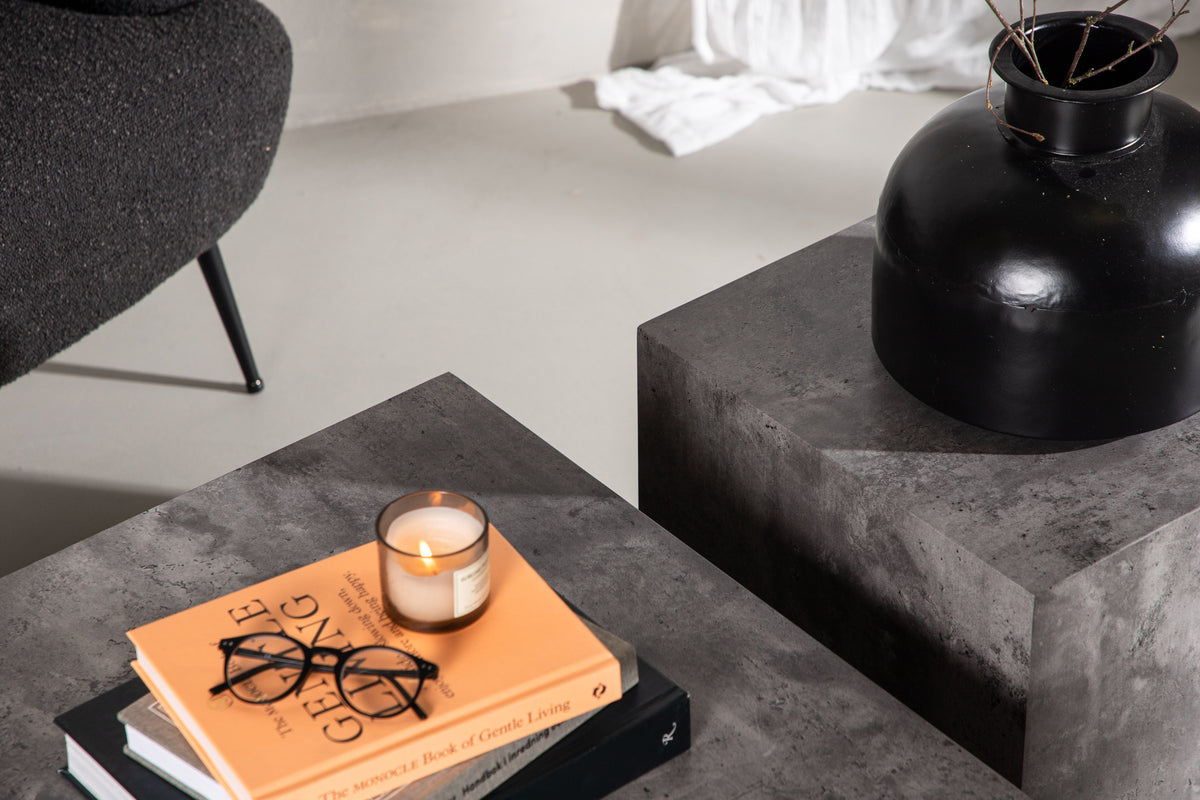 Venture Design York Soffbord 40 x 40 Mörkgrå