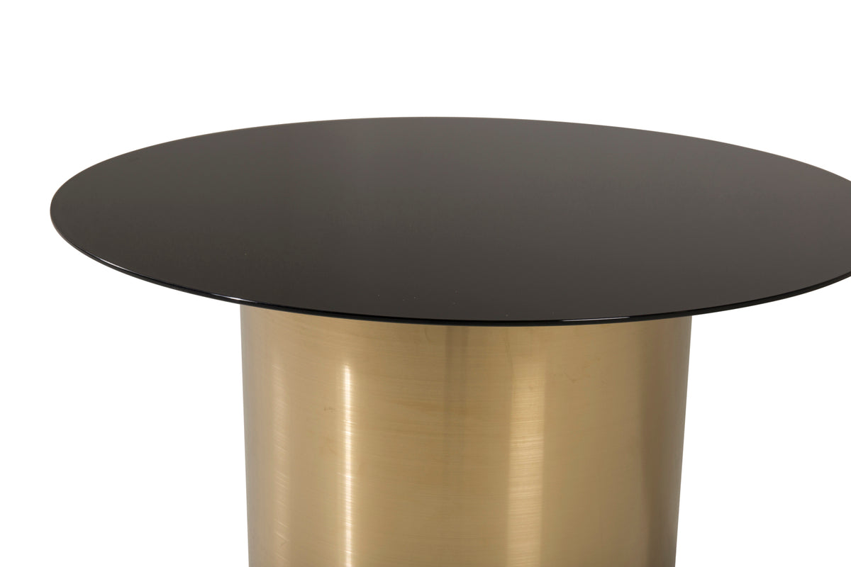 Venture Design Ystad Soffbord ⌀80 Svart