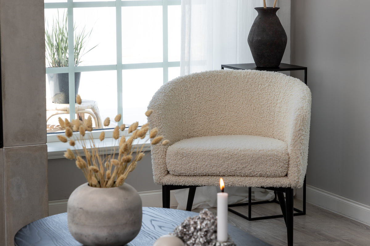 Venture Design Fluffy Fåtöljer Vit