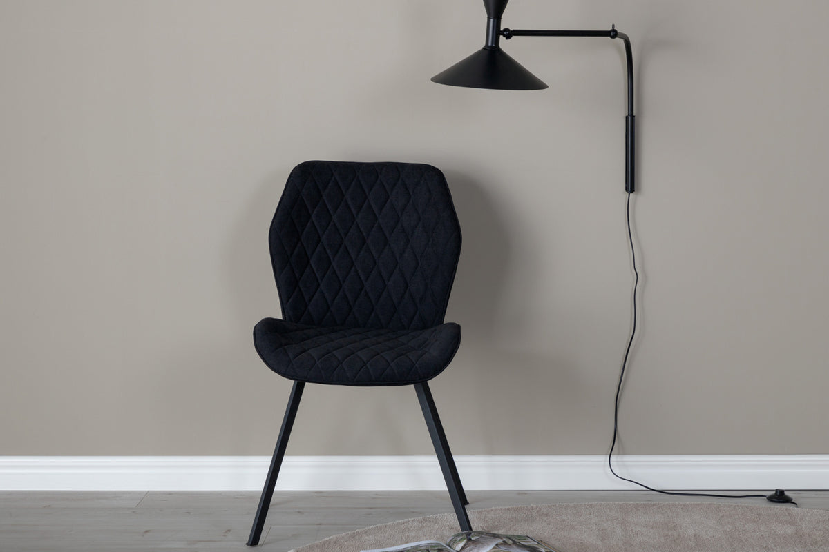 Venture Design Gemma Matstolar 2-pack Svart