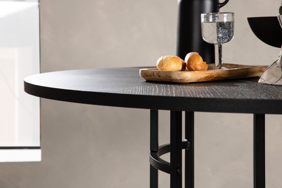 Venture Design Copenhagen Runda Matbord ⌀115 Svart