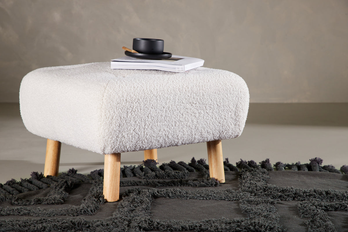Venture Design Salina Ottoman 56 x 56 x 41 Vit