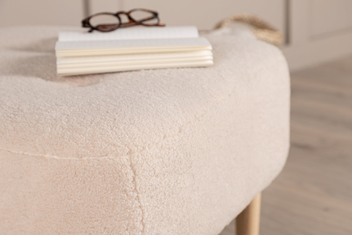 Venture Design Salina Puff 56 x 56 x 41 Vit