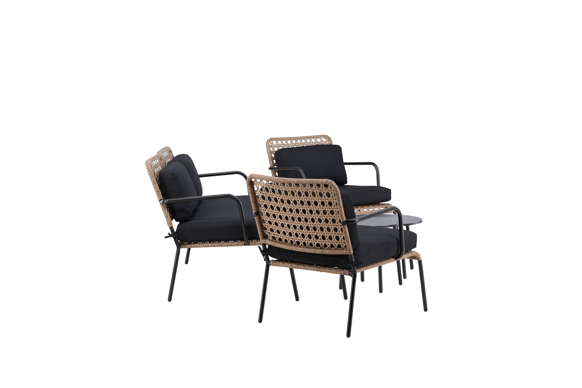 Venture Design Paola Soffgrupper Svart Natur