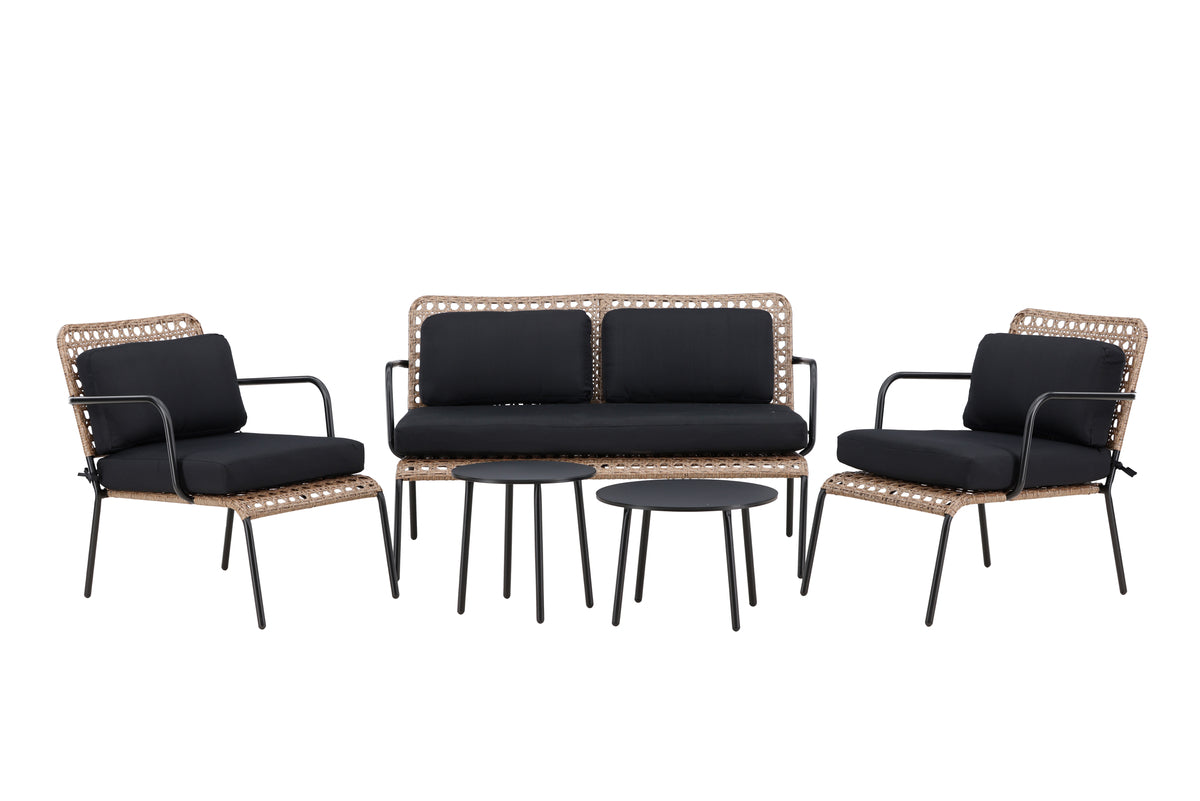 Venture Design Paola Soffgrupper Svart Natur