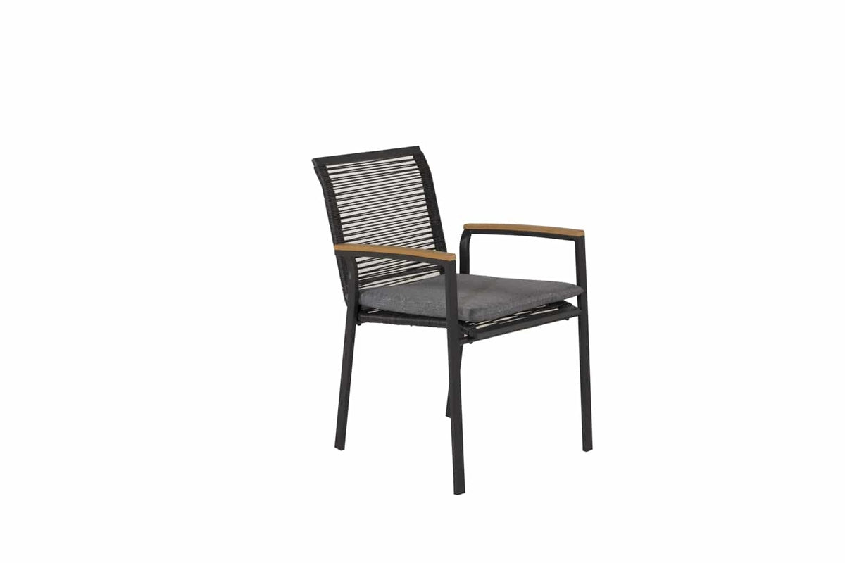 Venture Design Dallas Matstolar 2-pack Svart