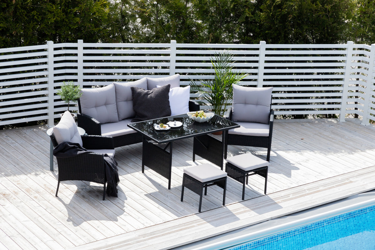 Venture Design Knock Soffgrupper Svart Svart
