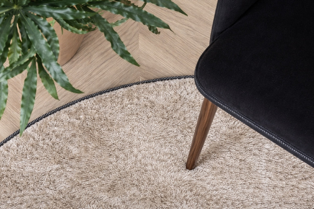 Venture Design Mattis Runda Mattor ⌀200 Beige
