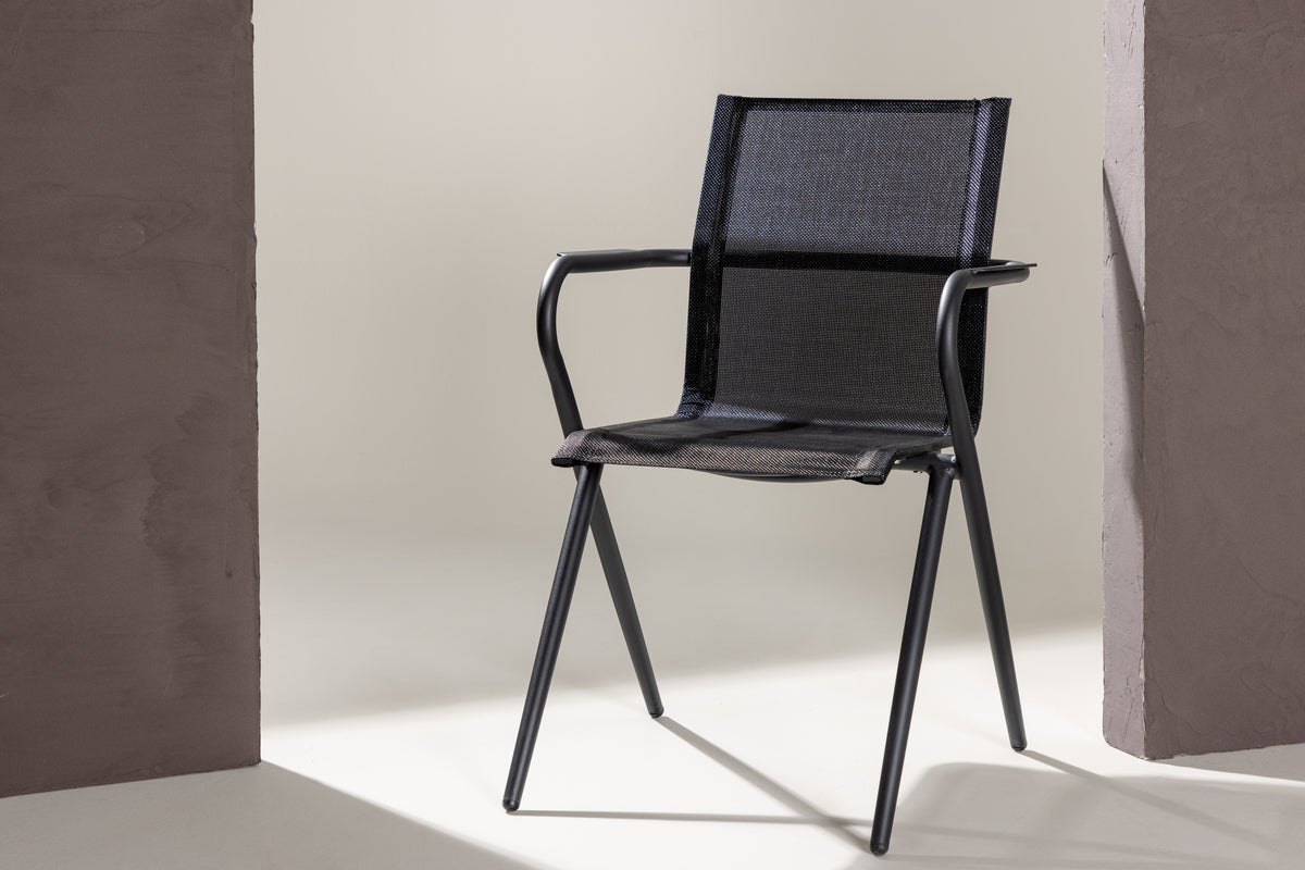 Venture Design Alina Matstolar 6-pack Svart