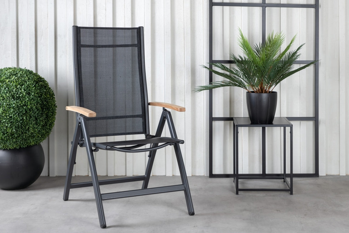 Venture Design Panama Positionsstolar 2-pack Svart