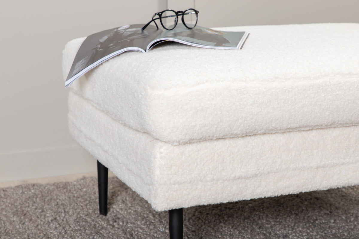 Venture Design Boom Ottoman 70 x 49 x 90 Vit