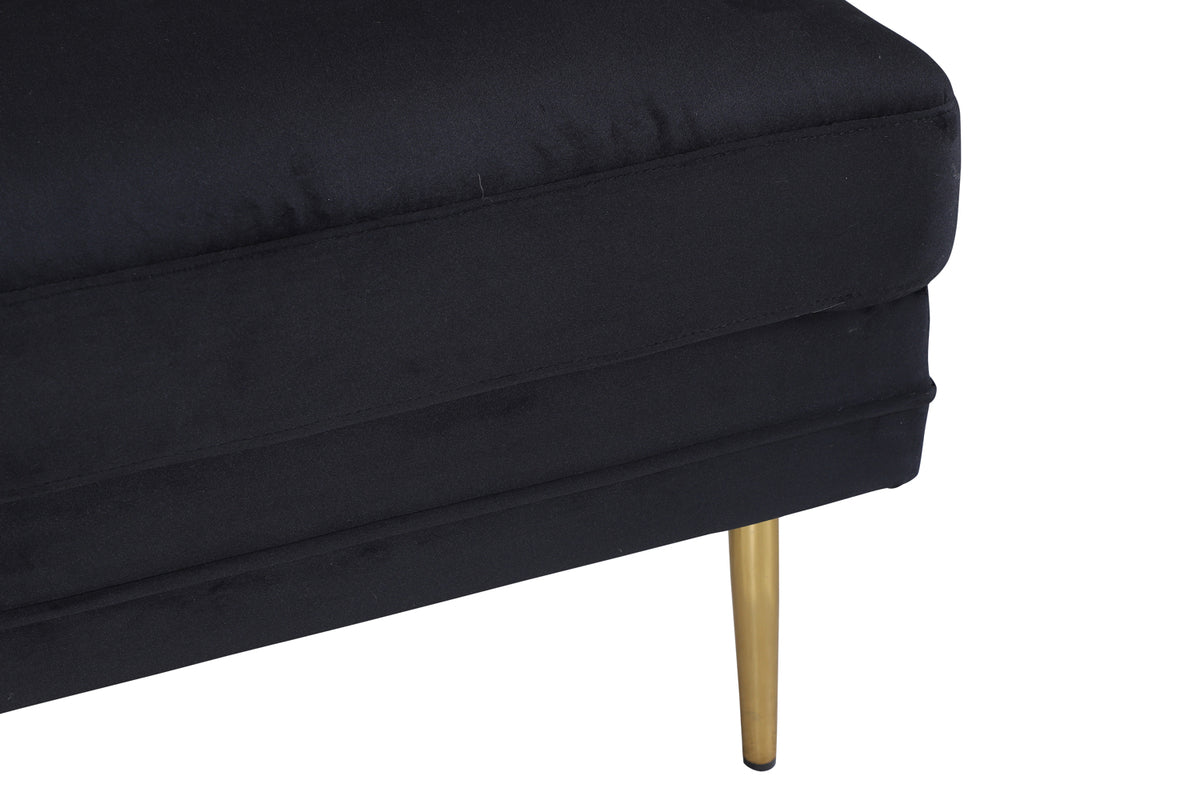 Venture Design Boom Ottoman 70 x 49 x 90 Svart