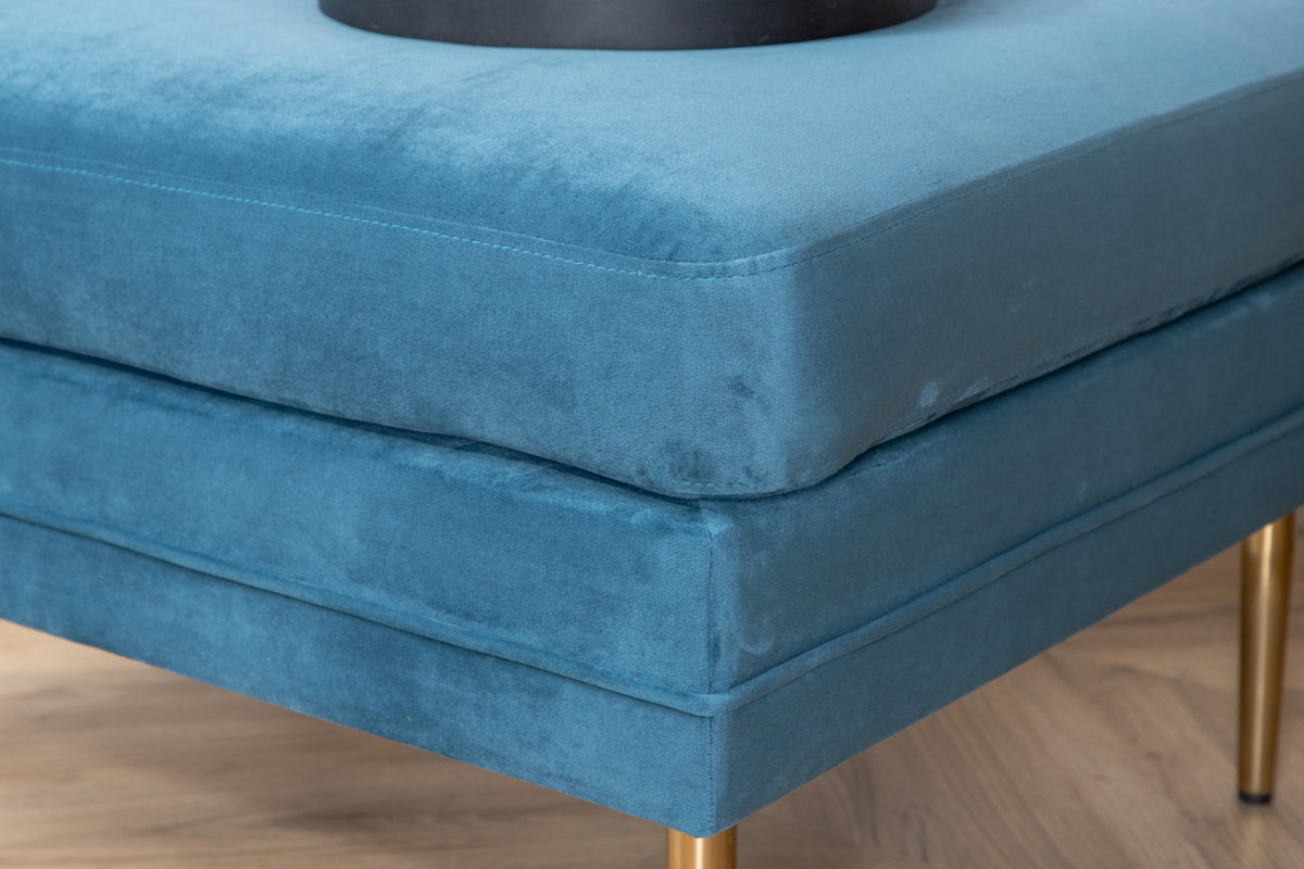 Venture Design Boom Ottoman 70 x 49 x 90 Blå