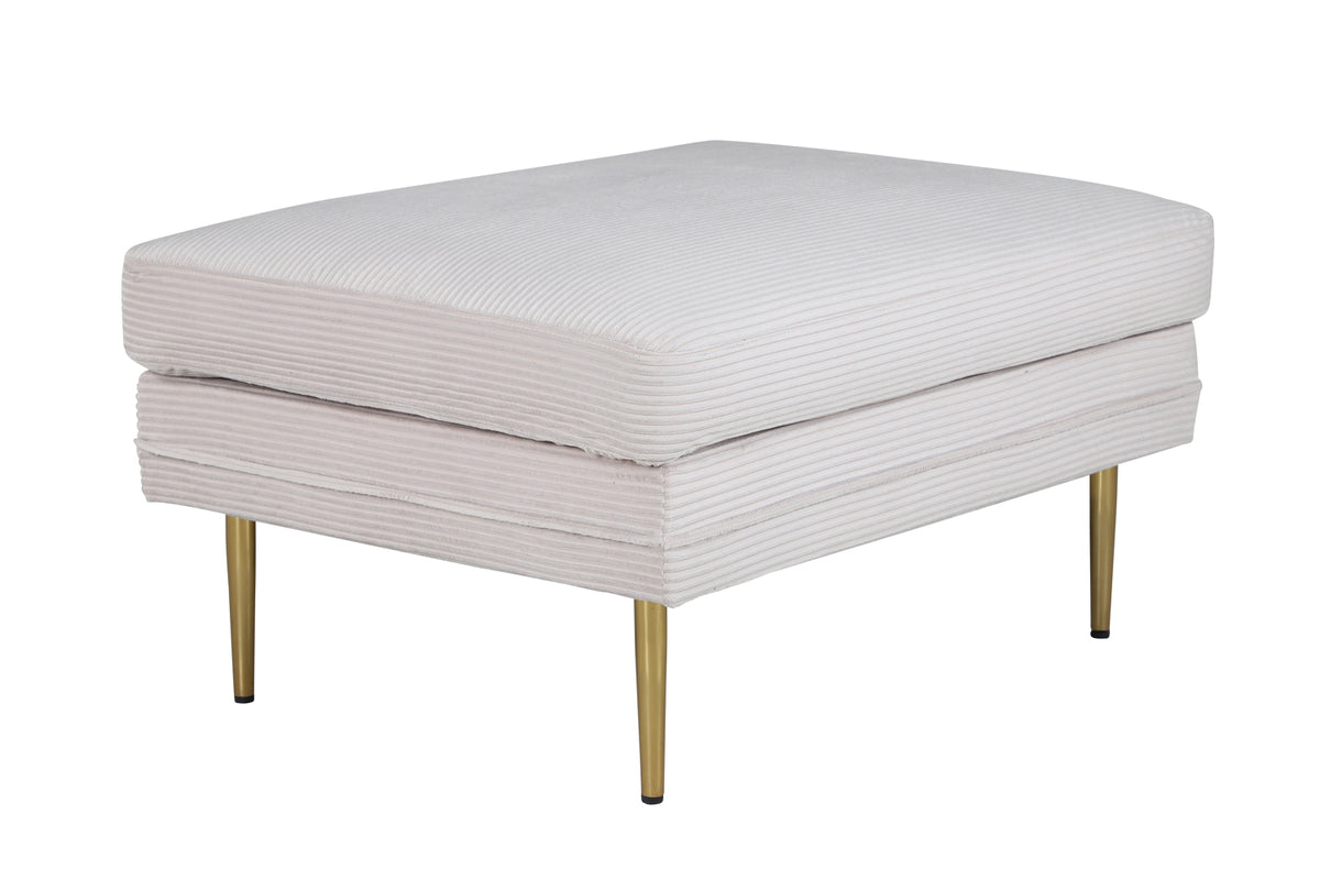 Venture Design Boom Ottoman 70 x 49 x 90 Beige