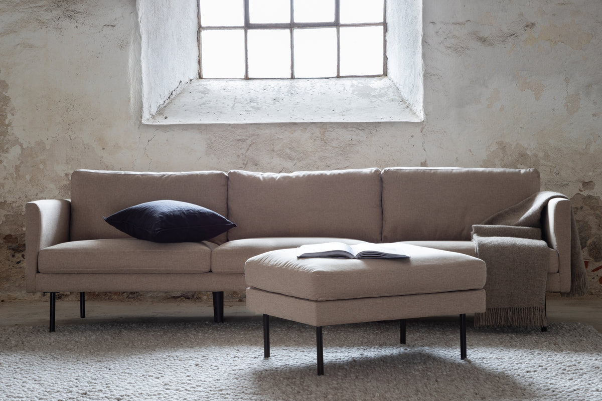 Venture Design Zoom 3-sits soffor Brun