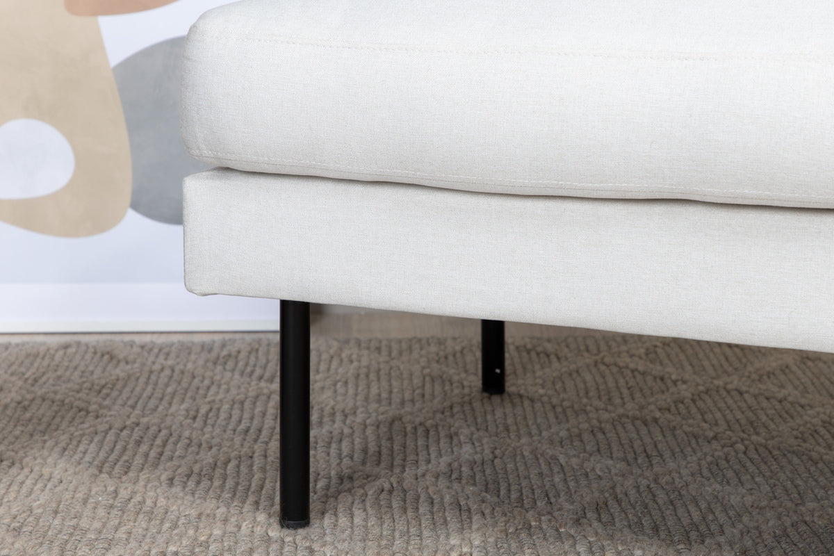 Venture Design Zoom Ottoman 64 x 47 x 85 Ljusbeige