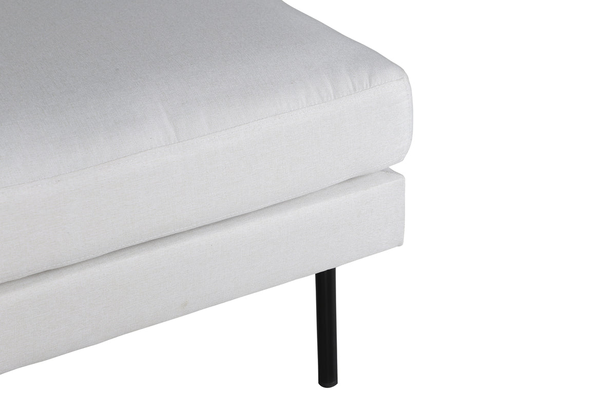 Venture Design Zoom Ottoman 64 x 47 x 85 Ljusbeige