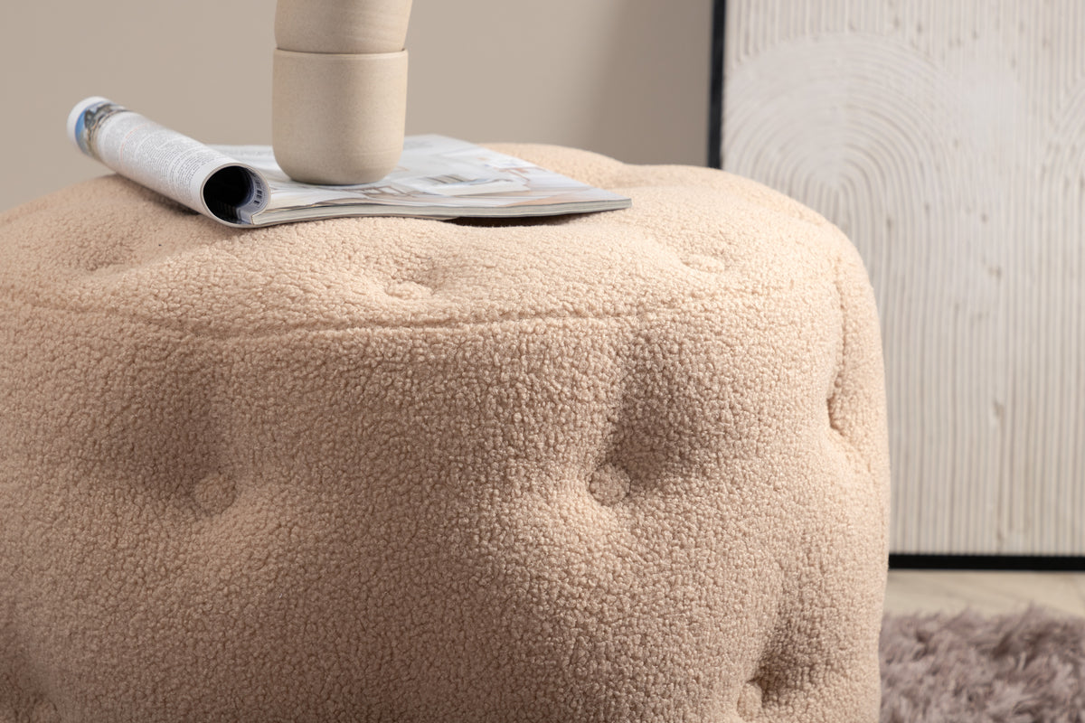 Venture Design Benjamin Puff ⌀55 ⌀55 Beige
