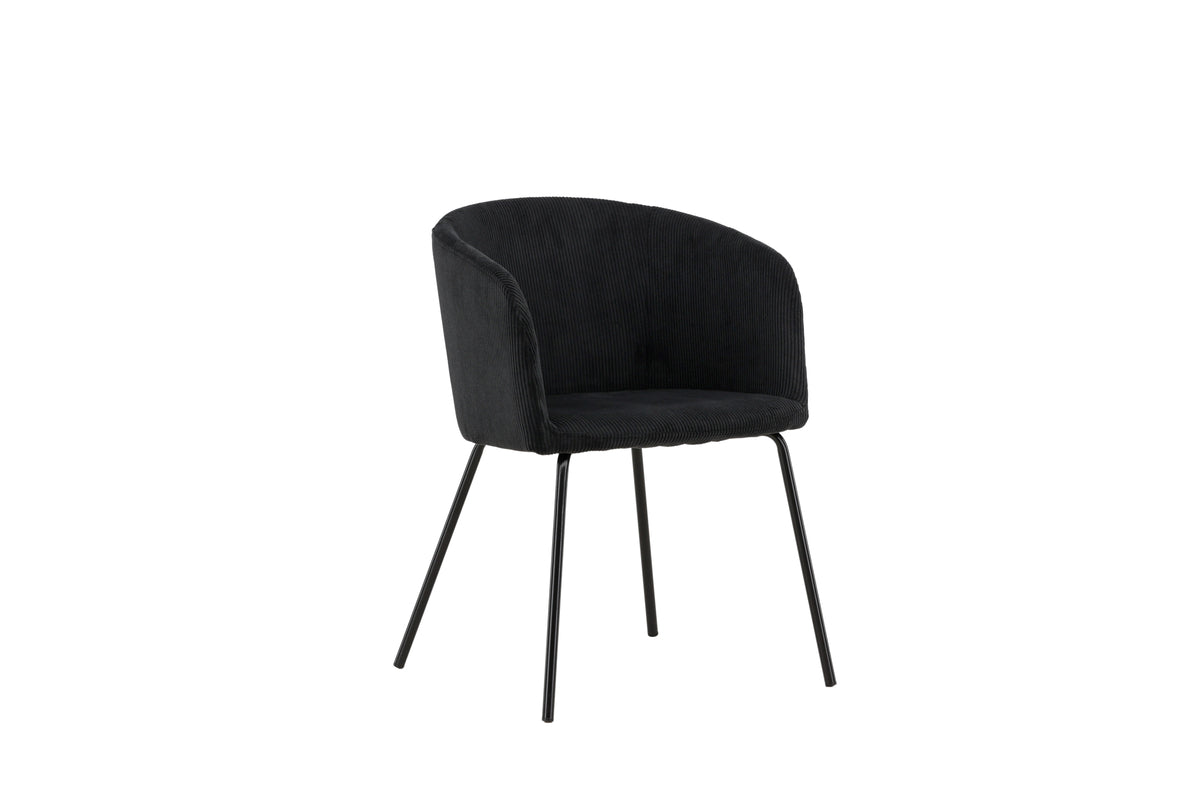 Venture Design Berit Matstolar Svart