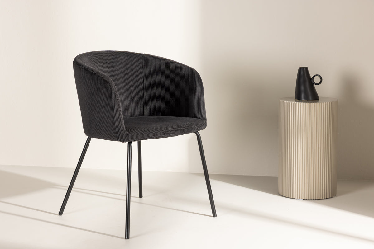 Venture Design Berit Matstolar Svart