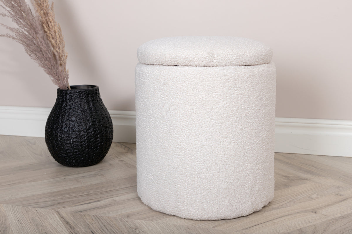 Venture Design Limpen Puff ⌀32 ⌀32 Vit