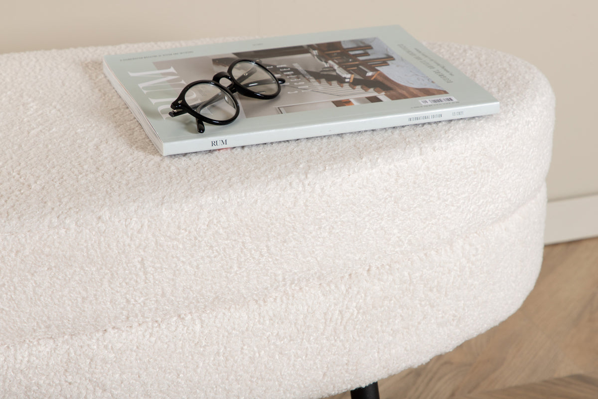 Venture Design Otto Ottoman 40 x 41 x 100 Vit