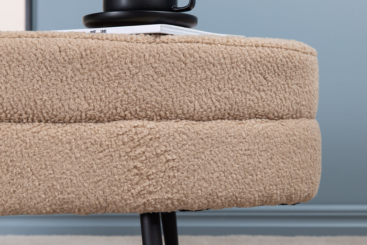 Venture Design Otto Ottoman 40 x 41 x 100 Beige