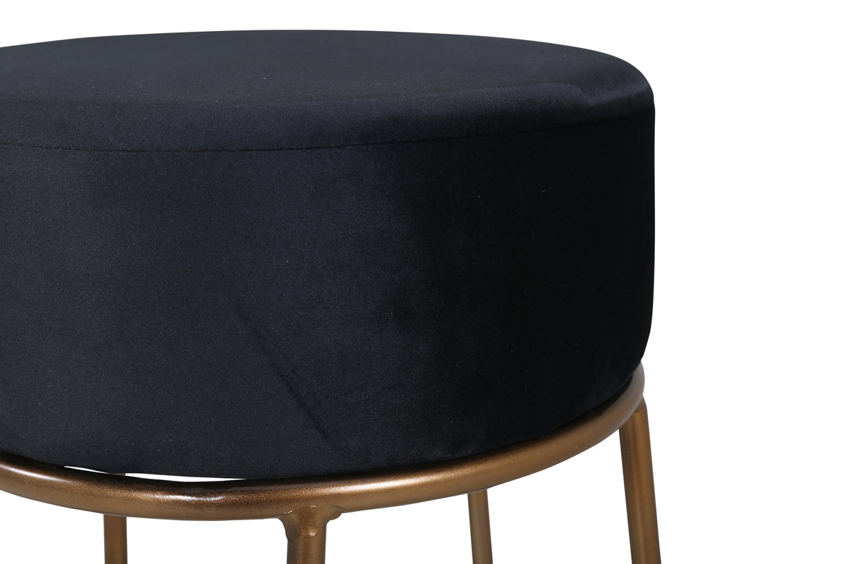 Venture Design Petra Puff ⌀46 ⌀46 Svart