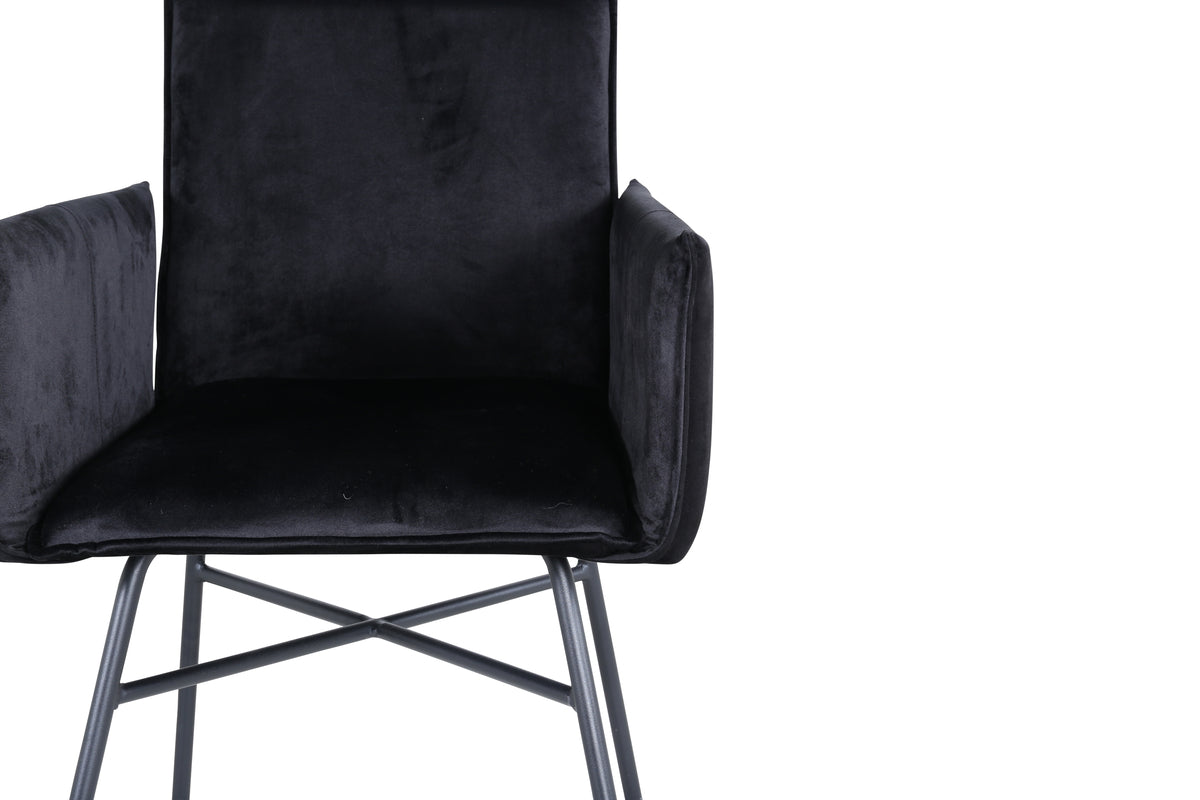 Venture Design Petra Matstolar Svart