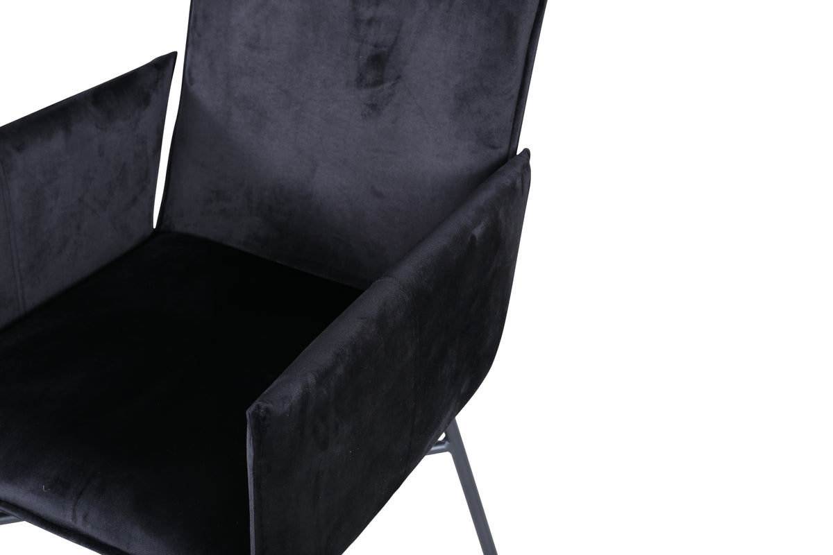 Venture Design Petra Matstolar Svart