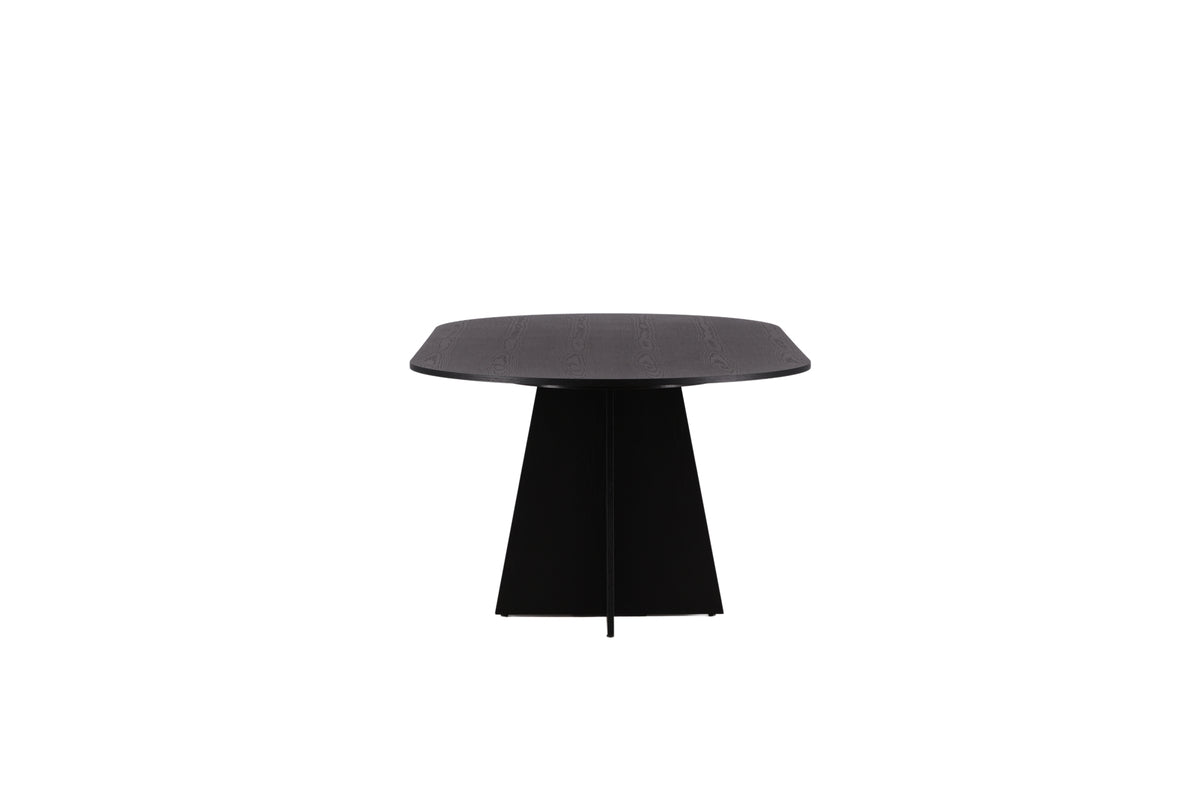 Venture Design Bootcut Ovala Matbord 230 x 115 Svart